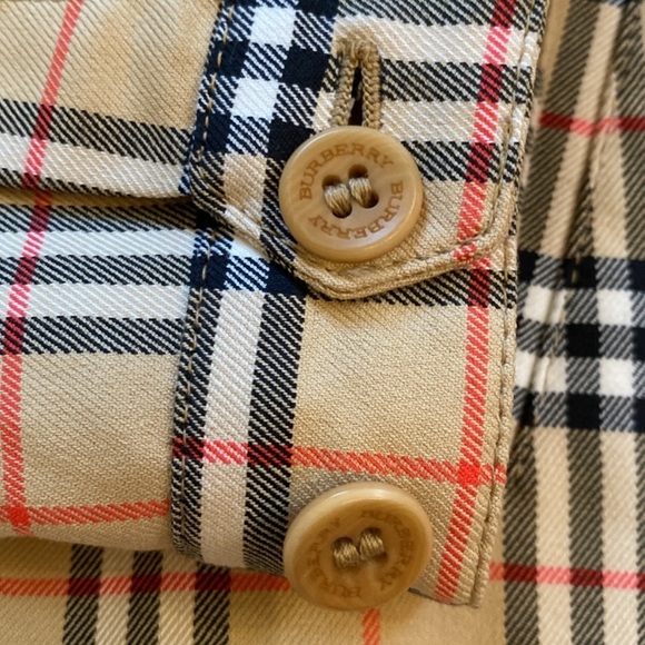 BURBERRY Golf beige nova check jacket Sz S EUC/NWOT - Picture 5 of 16